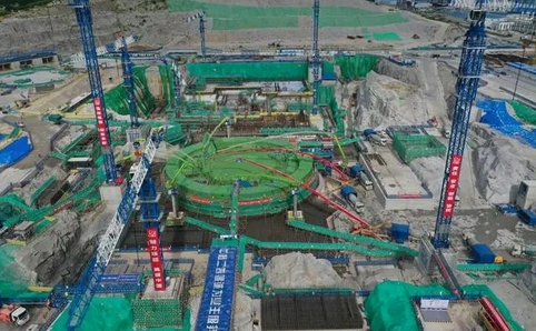 福建漳州核電4號(hào)機(jī)組核島開工